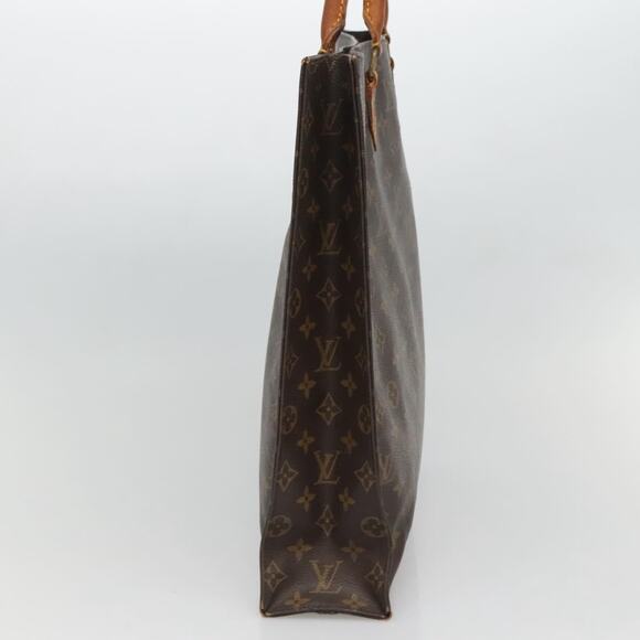 LOUIS VUITTON Monogram Sac Plat Hand Bag M51140 - Picture 5 of 12